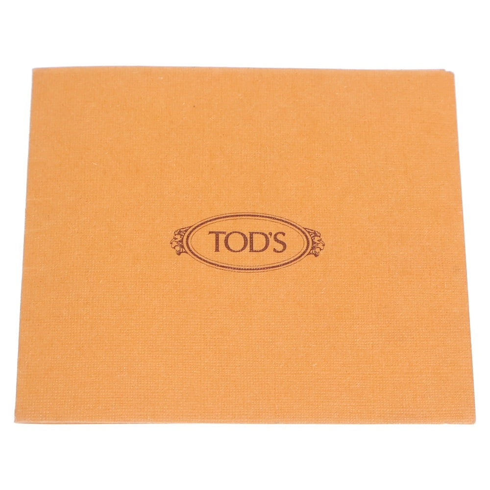 TOD'S(トッズ) レザー ハンド トートバッグ シルバー金具 ブラック