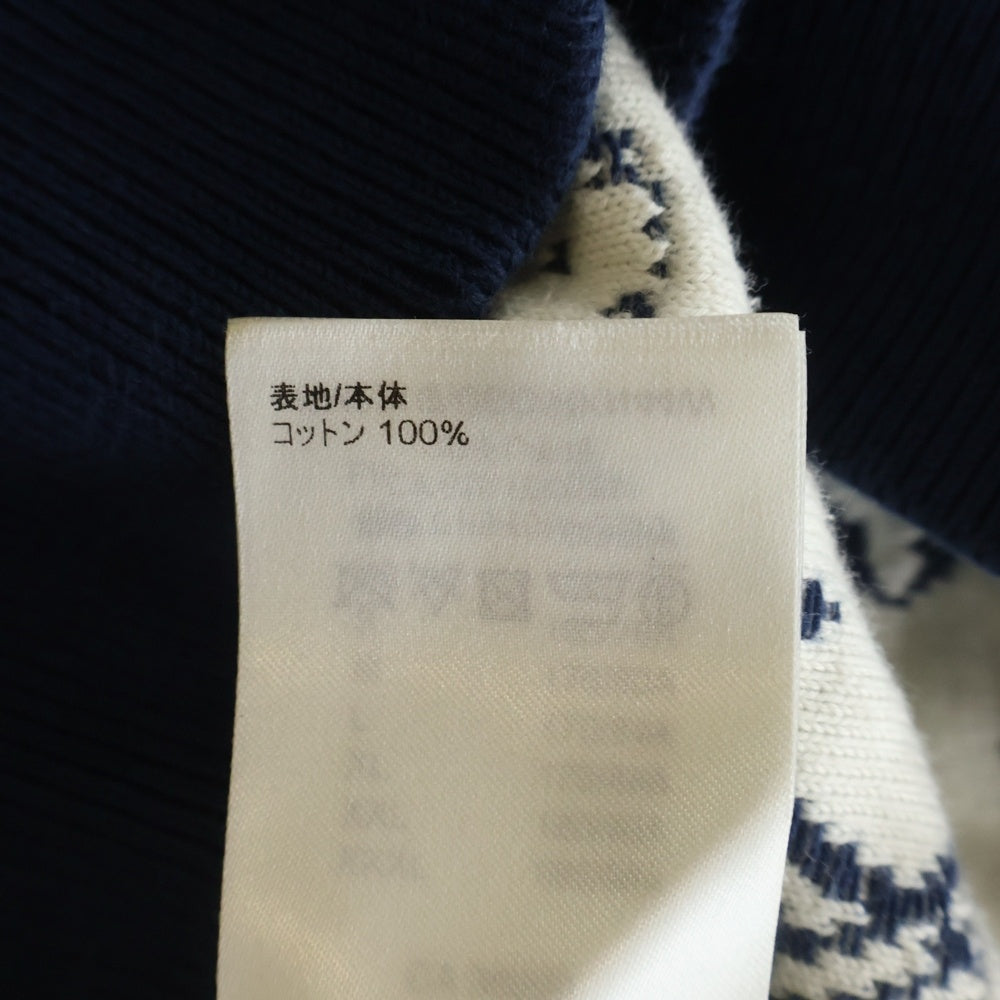 LOUIS VUITTON(ルイヴィトン) 22SS モノグラム グラディエント クルーネック 長袖ニット セーター ネイビー RM221Q USO HKN44W レディース