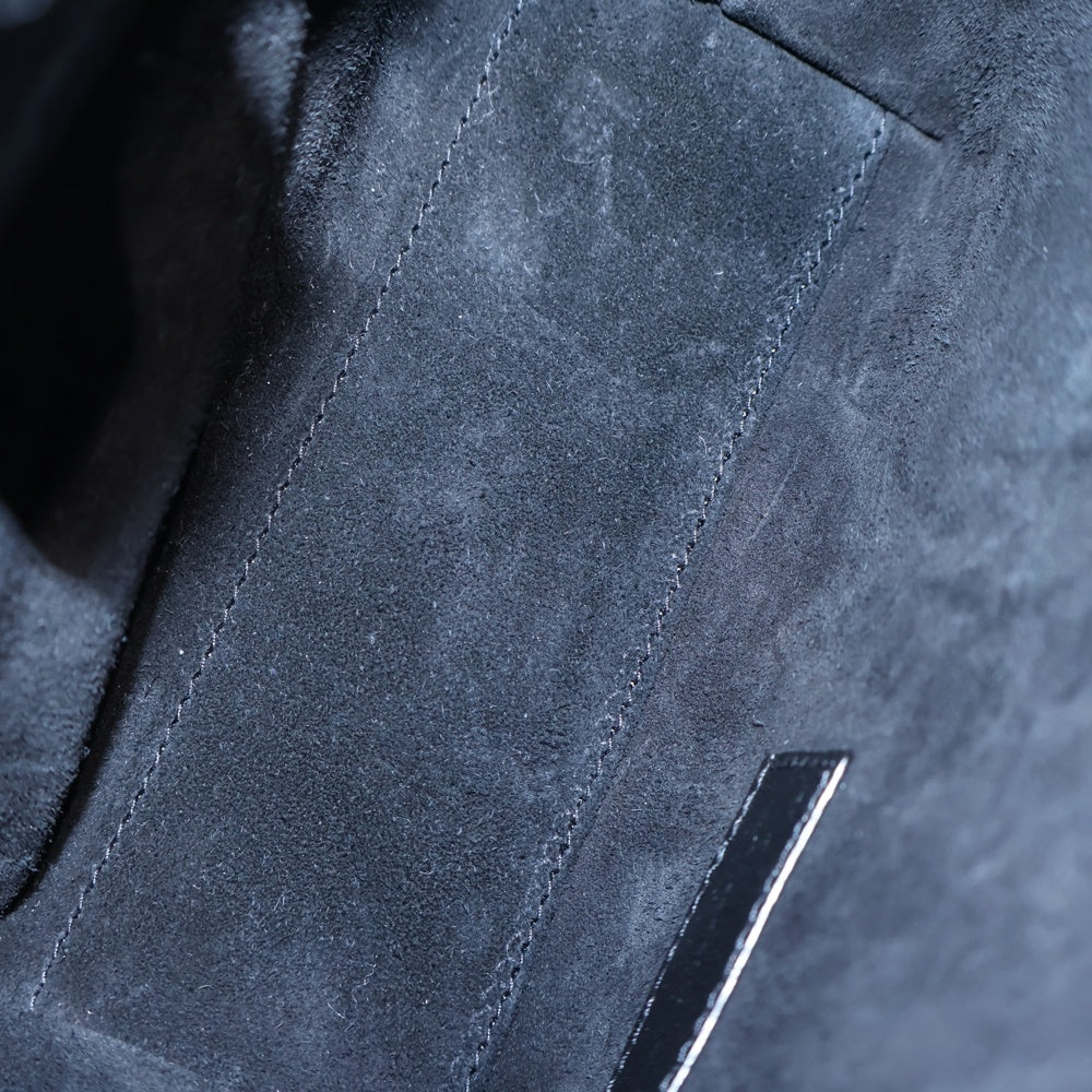 SAINT LAURENT PARIS(サンローランパリ) ミニ トイ 2Wayトートバッグ ハンドバッグ ショルダーバッグ ブラック レザー 773995 ゴールド金具 レディース