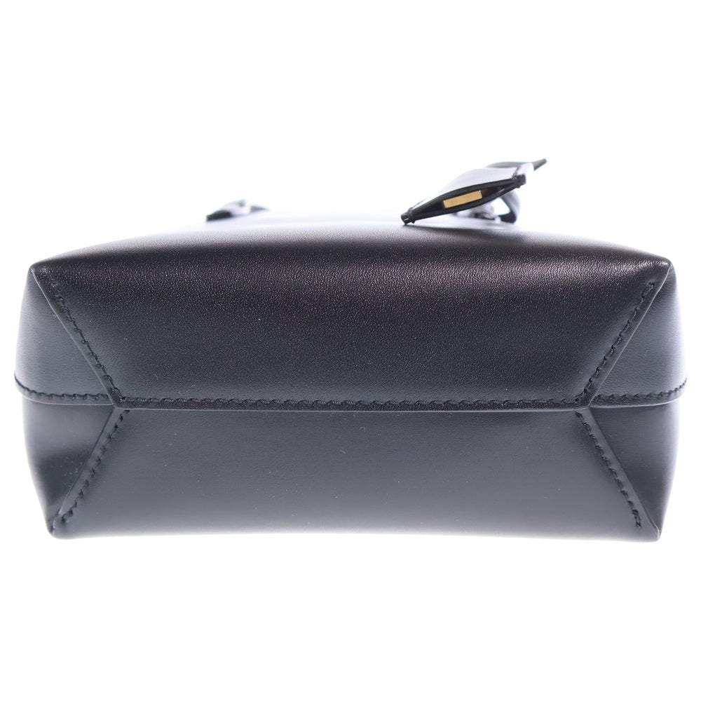 SAINT LAURENT PARIS(サンローランパリ) ミニ トイ 2Wayトートバッグ ハンドバッグ ショルダーバッグ ブラック レザー 773995 ゴールド金具 レディース