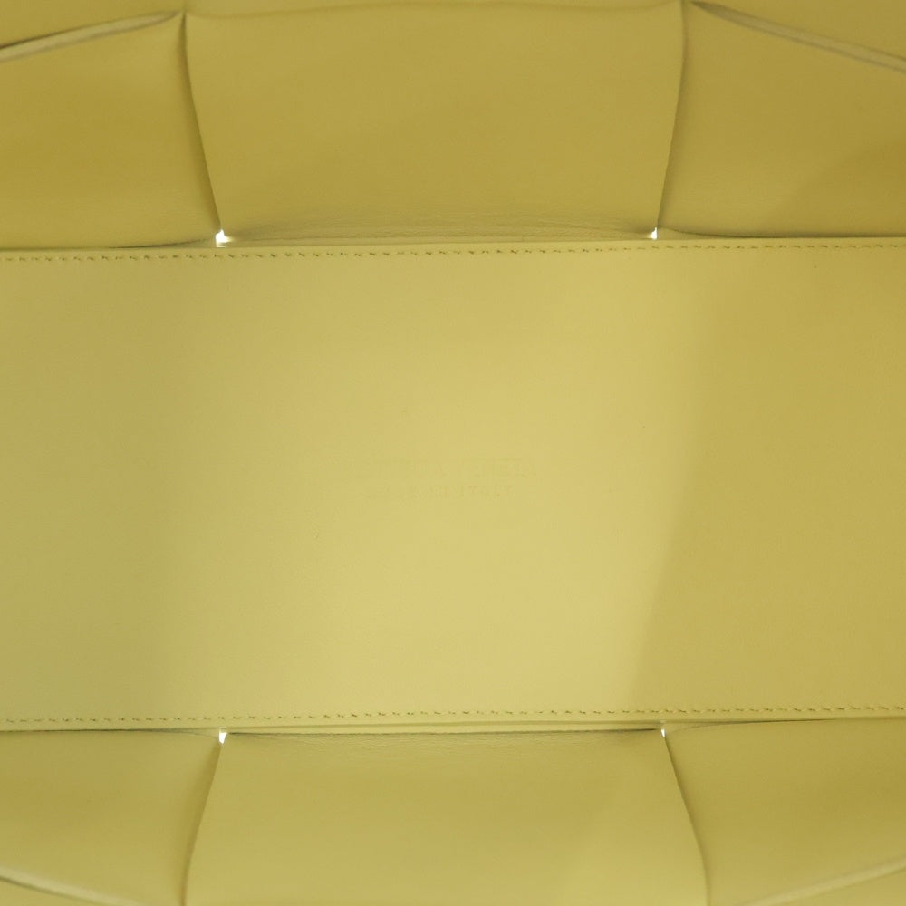 BOTTEGA VENETA(ボッテガヴェネタ) アルコトートバッグ ハンドバッグ スモール イエロー レザー レディース