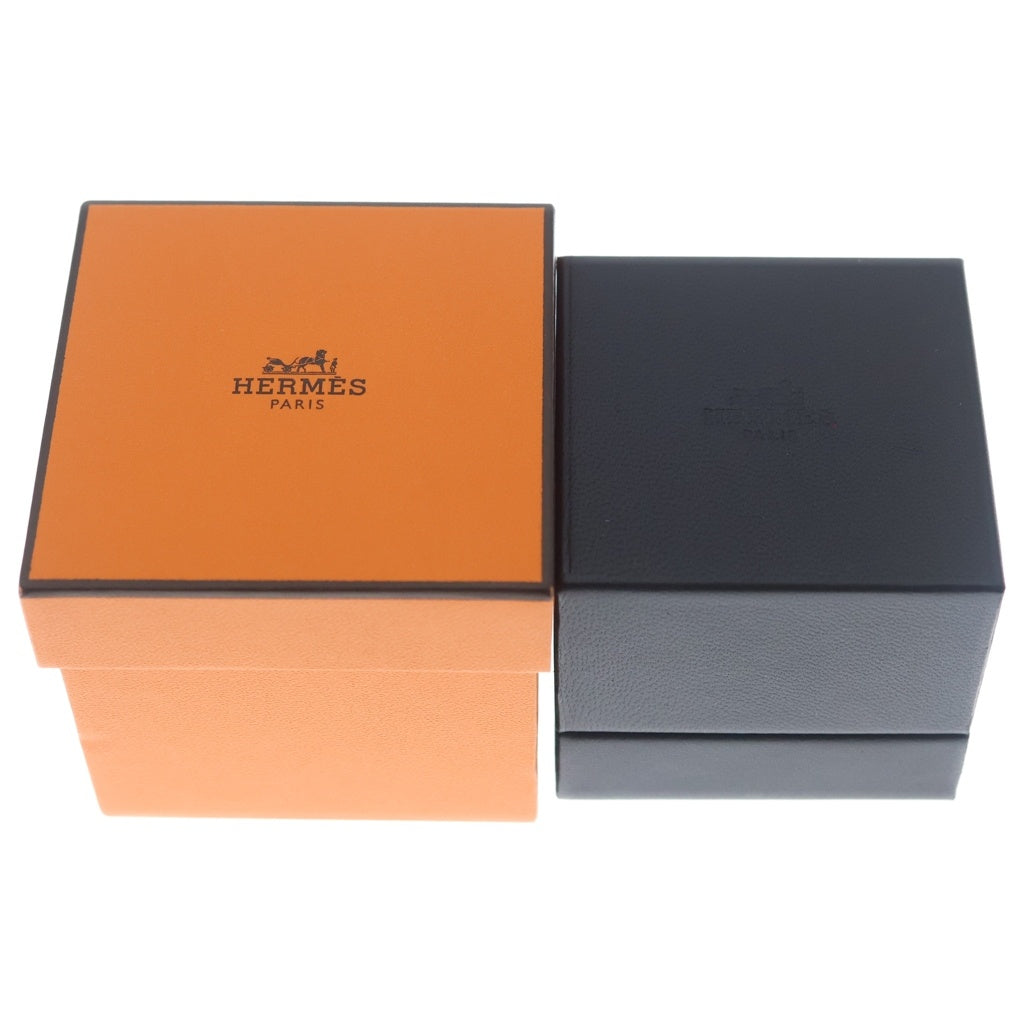 HERMES(エルメス) フィネス ハーフダイヤリング 750WG 指輪 ホワイト