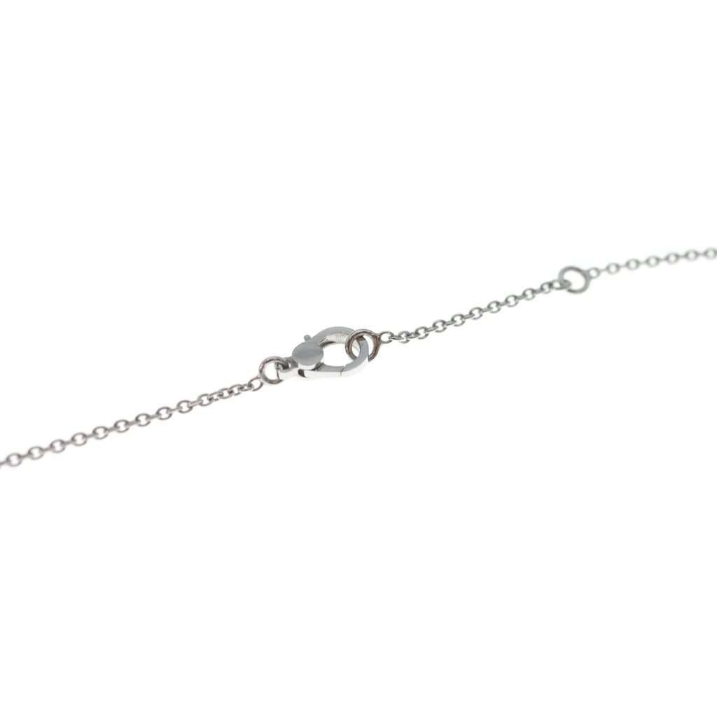 HERMES(エルメス) フィネス ダイヤ ネックレス ペンダント チェーン ホワイトゴールド Au750WG レディース