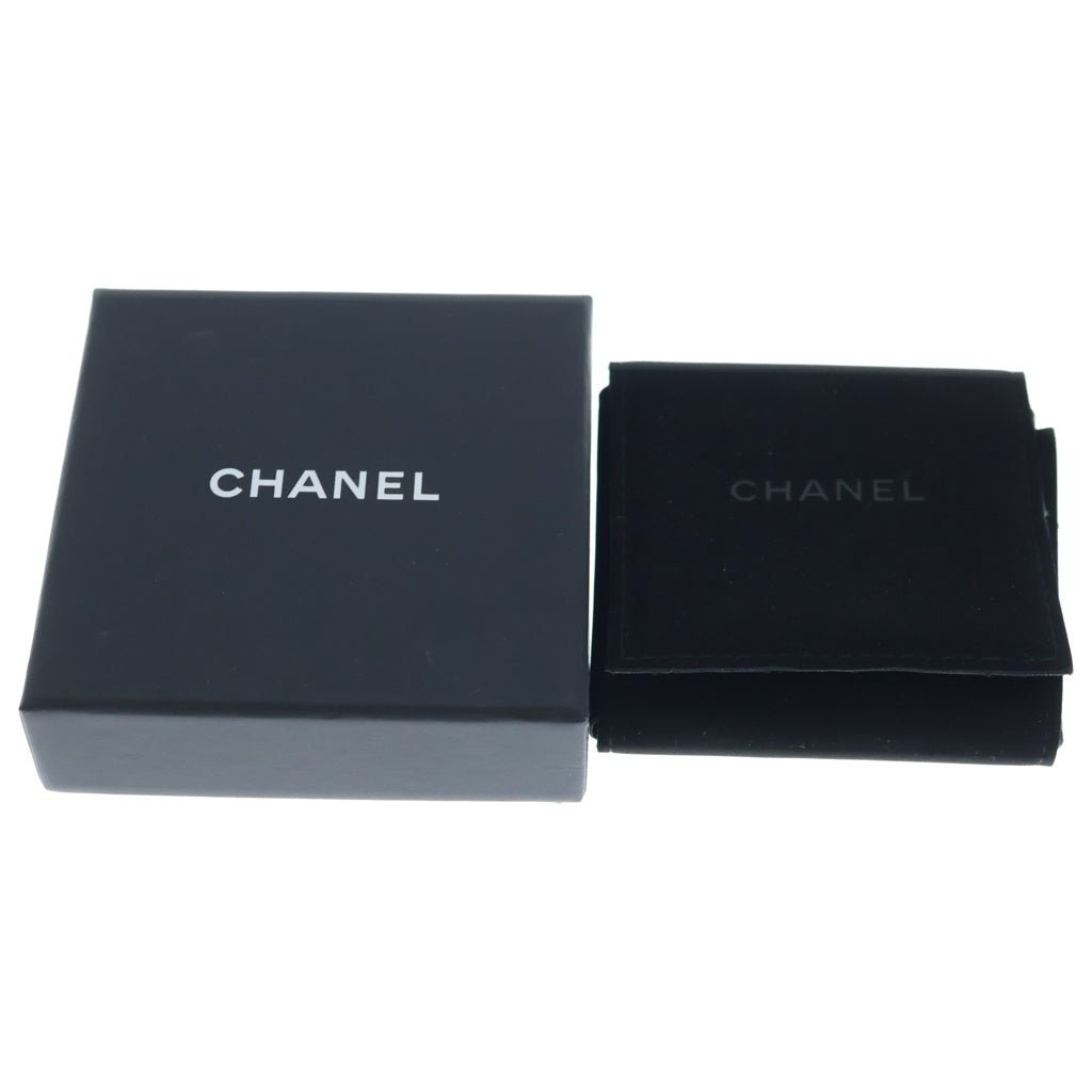 CHANEL(シャネル) ココマーク ラインストーンブローチ ピンバッジ ネイビー ブルー レディース