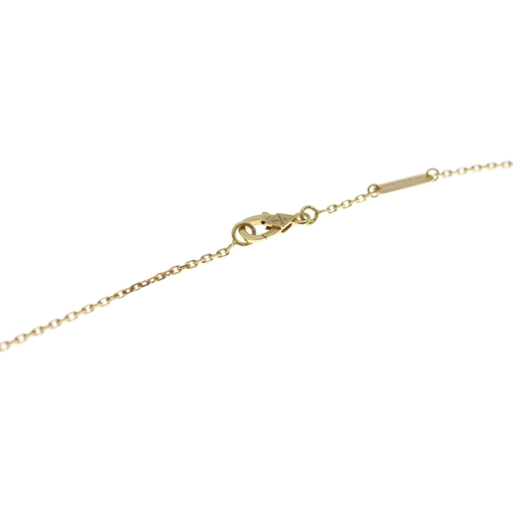 Van Cleef & Arpels(ヴァンクリーフアンドアーペル) ヴィンテージアルハンブラ マザーオブパール ネックレス K18YG イエローゴールド VCARA45900 レディース