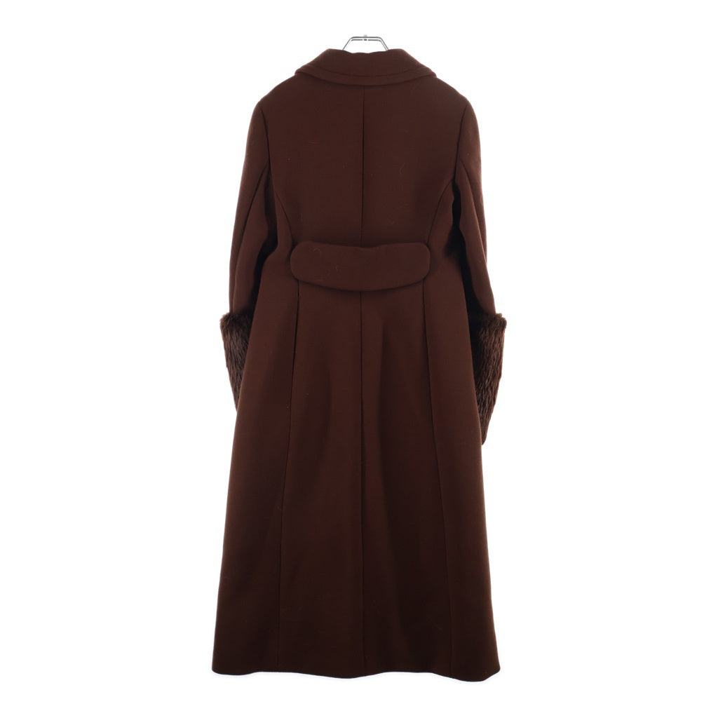 PRADA(プラダ) グレースコンチメンタル ダッフルコート ブラウン #40 レディース