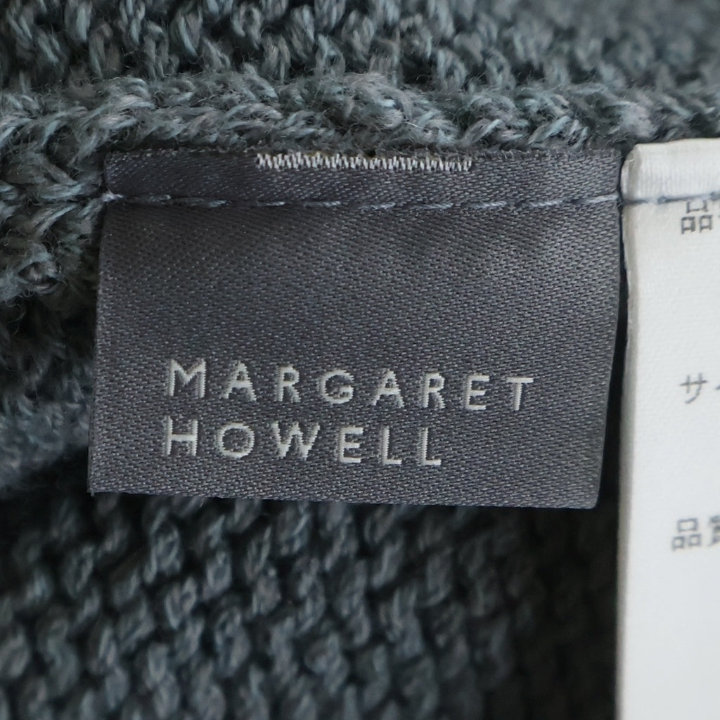 MARGARET HOWELL(マーガレットハウエル) コットンニットカーディガン