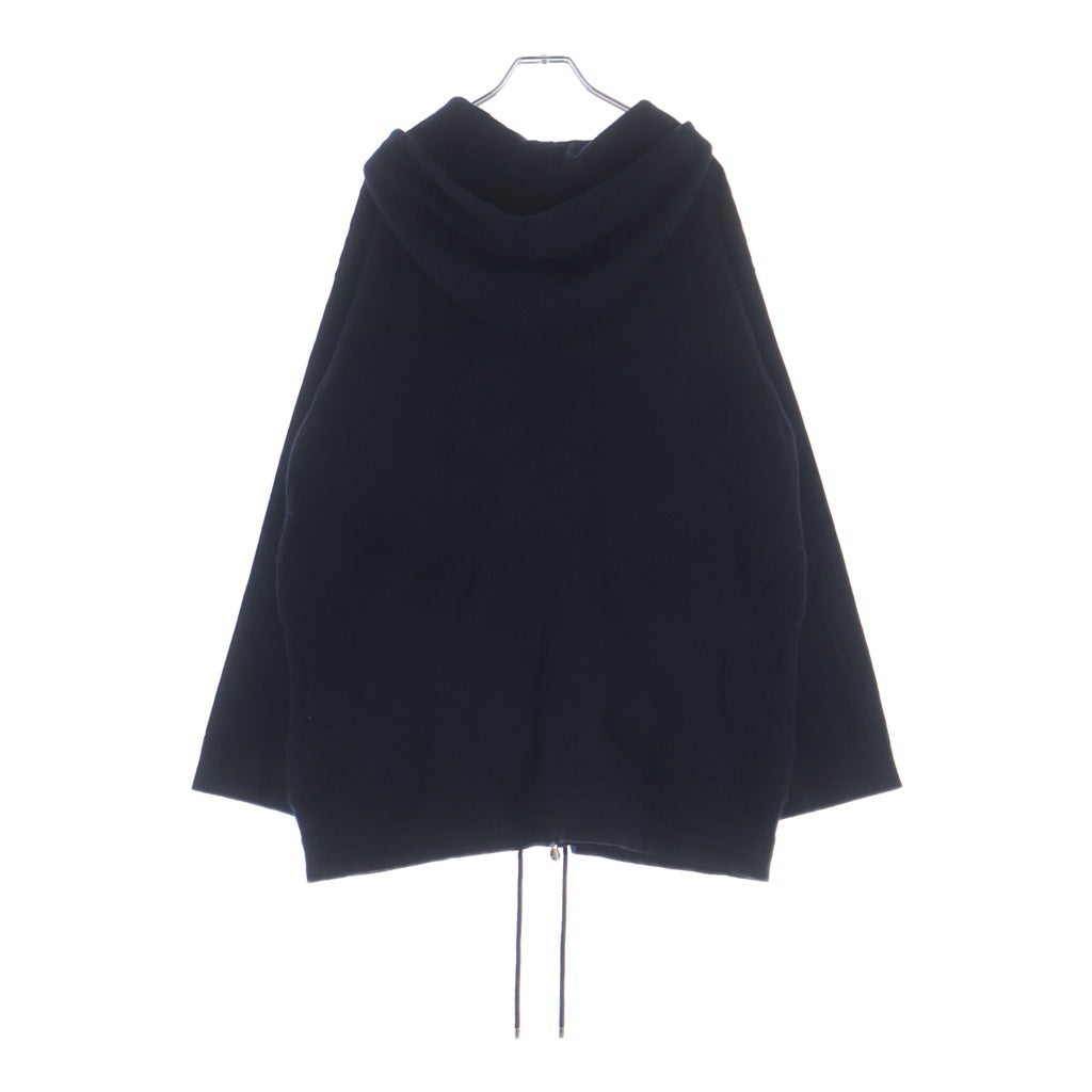 CHANEL(シャネル) ココマーク カシミヤニット ジップアップパーカー フーディー ネイビー レディース P52122K06752