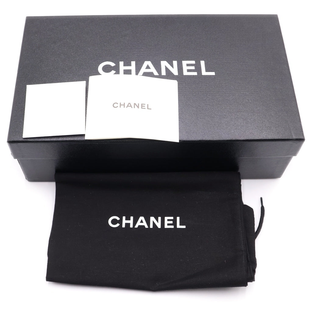 CHANEL(シャネル) マトラッセ ココマーク スター フラット トング ストラップ サンダル ゴールド レディース
