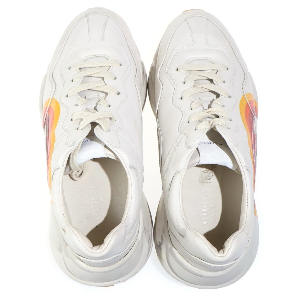 GUCCI(グッチ) インターロッキングG ハート スニーカー アイボリー #37 1/2 550049 レディース
