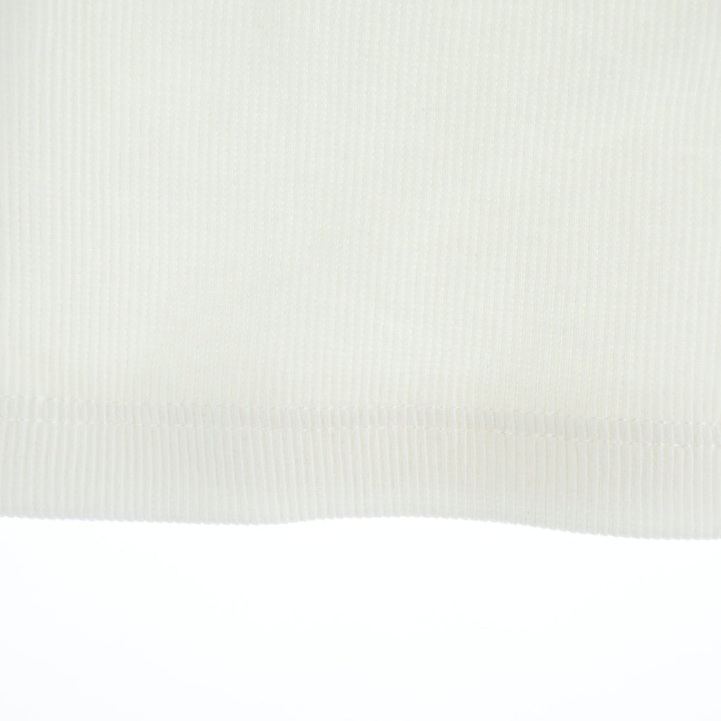 OFF-WHITE(オフホワイト) Off Stamp Ribbed Tank Top フロントプリントタンクトップ ホワイト #38 レディース