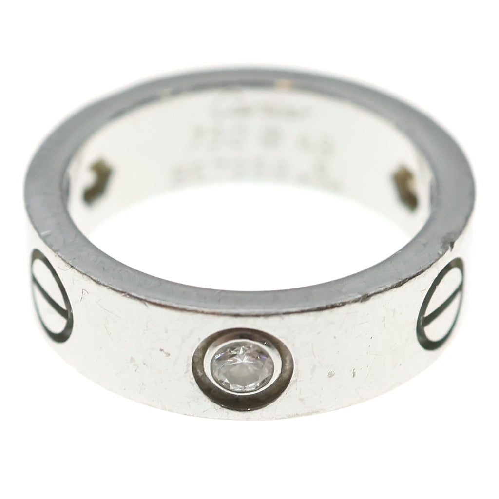 Cartier(カルティエ) ラブリング 3PD ダイヤ ホワイトゴールド Au750 #9.5 レディース