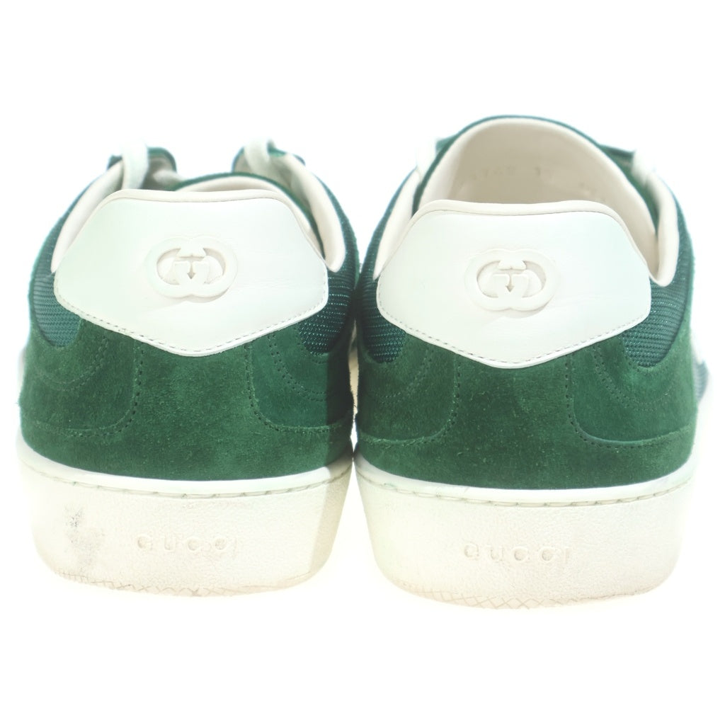GUCCI(グッチ) インターロッキングG ローカット スニーカー シューズ グリーン #03G