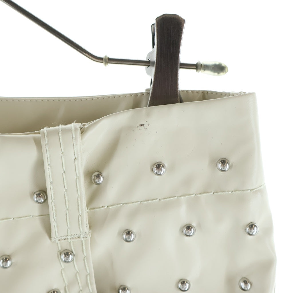 BOTTEGA VENETA(ボッテガヴェネタ) スタッズロングパンツ アイボリー #38 レディース
