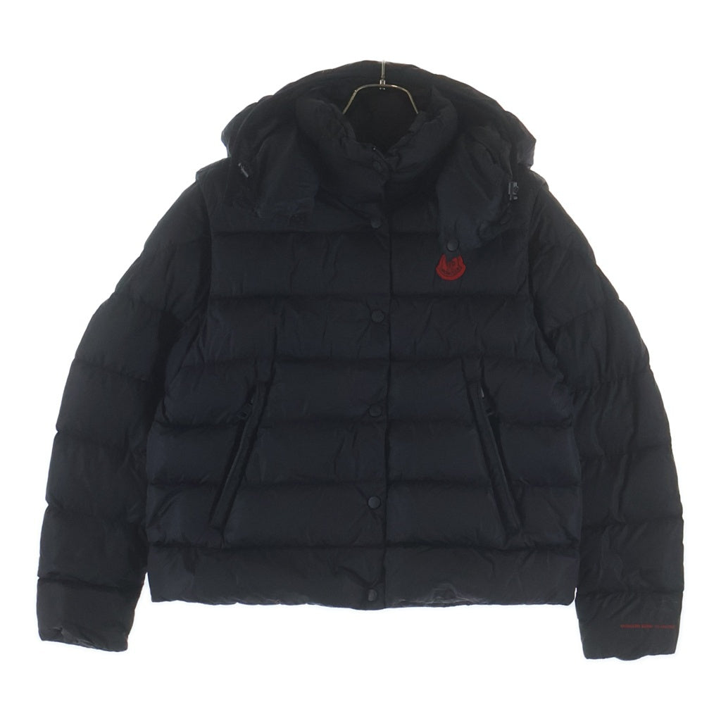 MONCLER(モンクレール) フードナイロンダウンジャケット ブラック #0 レディース