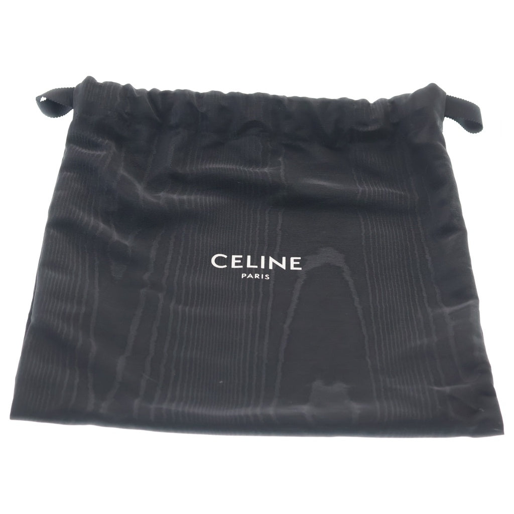 CELINE(セリーヌ) ショルダーバッグティーン ブザス トリオンフ ショルダーバッグ レッド レザー ゴールド金具 レディース