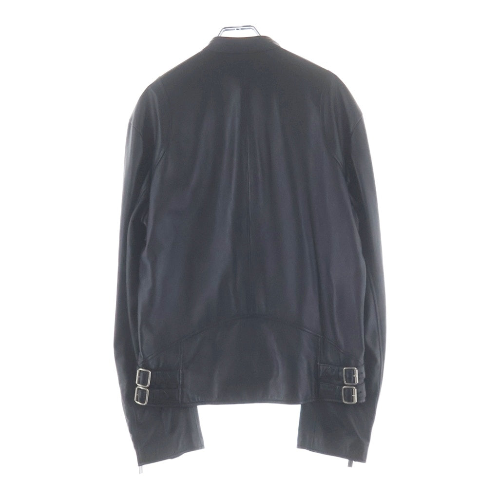 HERMES(エルメス) commande particuliere レザージャケット 羊革 ブラック S レディース