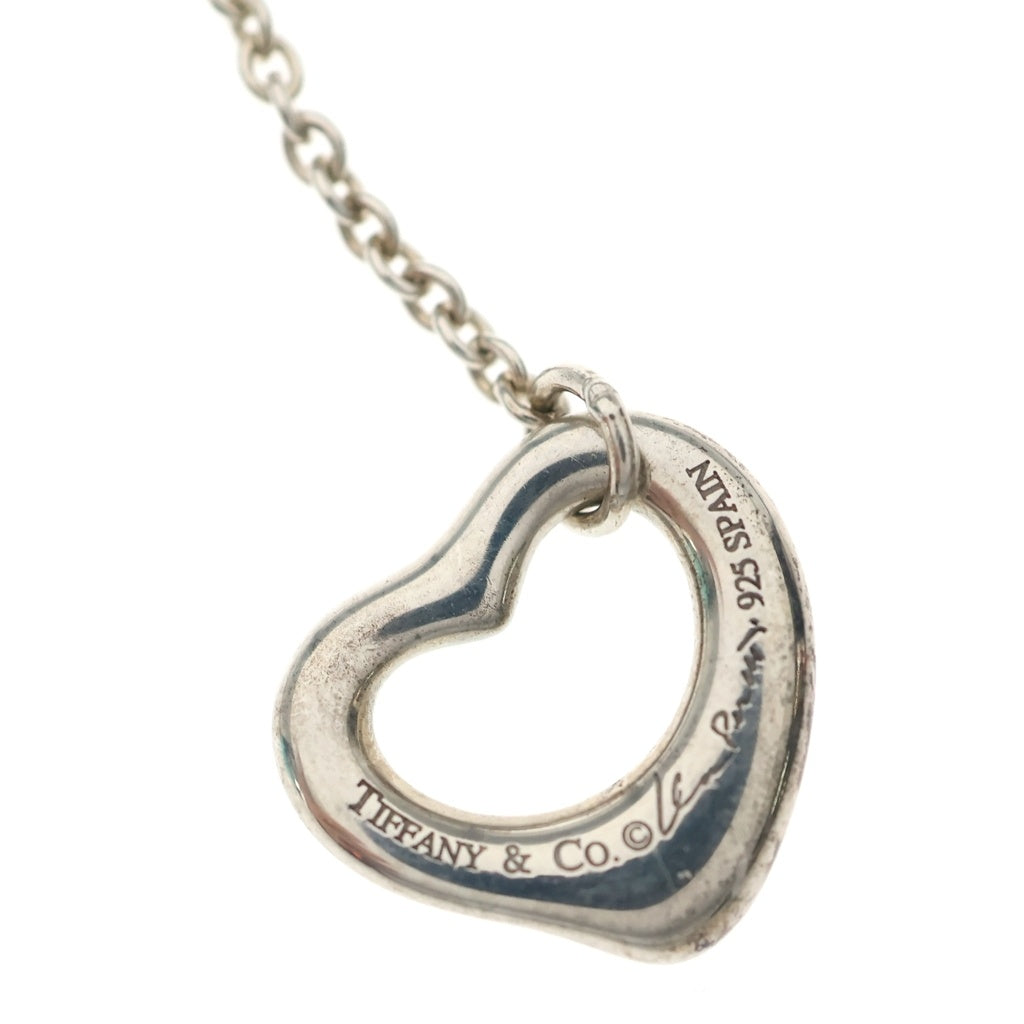 TIFFANY & Co.(ティファニー) エルサペレッティ オープンハート ドロップピアス シルバー SV925 レディース