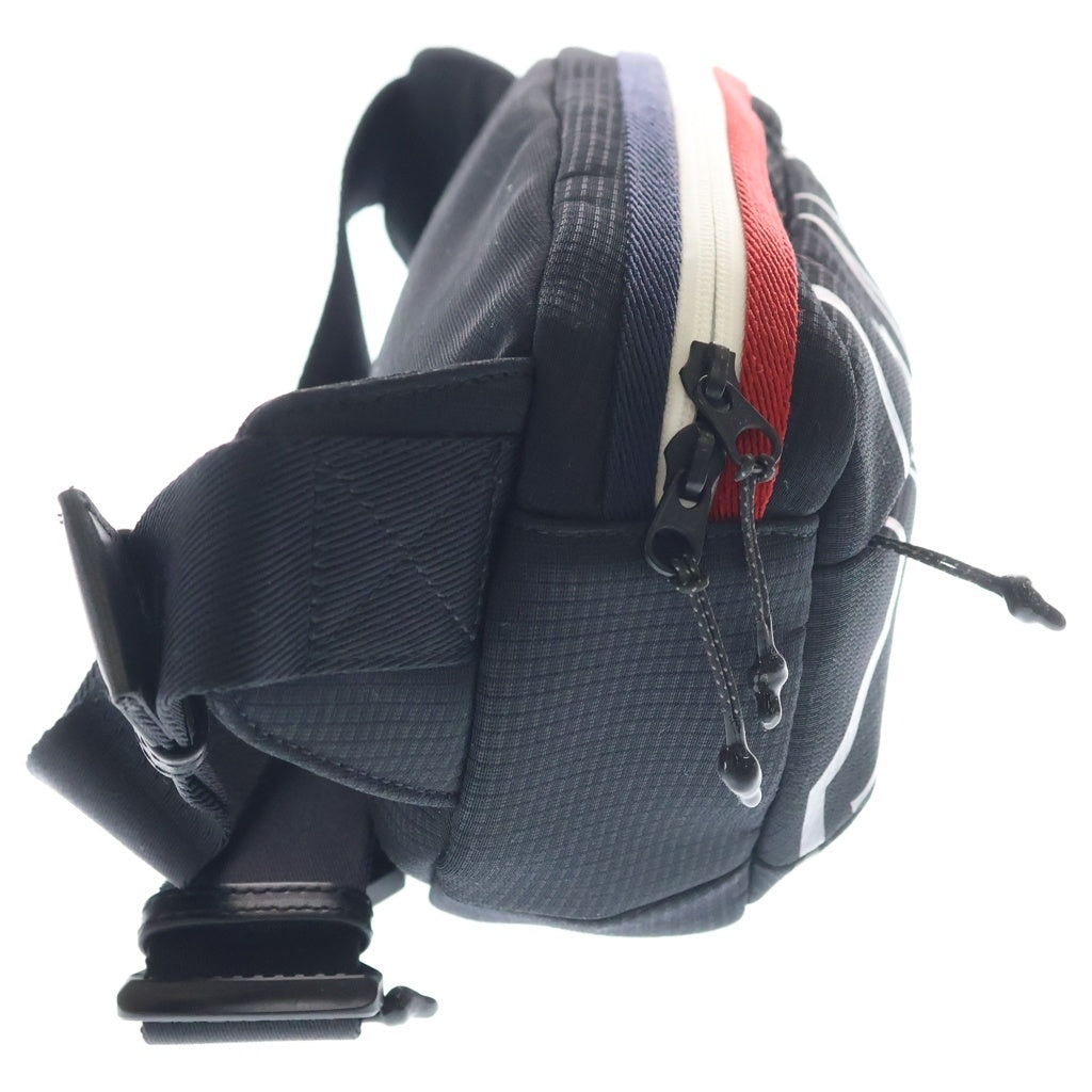 MONCLER(モンクレール) ロゴ カットベルトバッグ ボディバッグ ウエストバッグ ショルダーバッグ ブラック