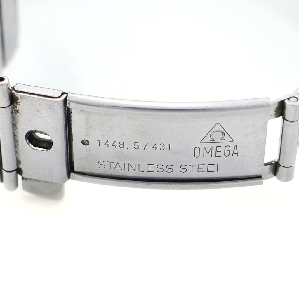 OMEGA(オメガ) コンステレーション 黒文字盤 SS/QZ クォーツ 腕時計 396.108