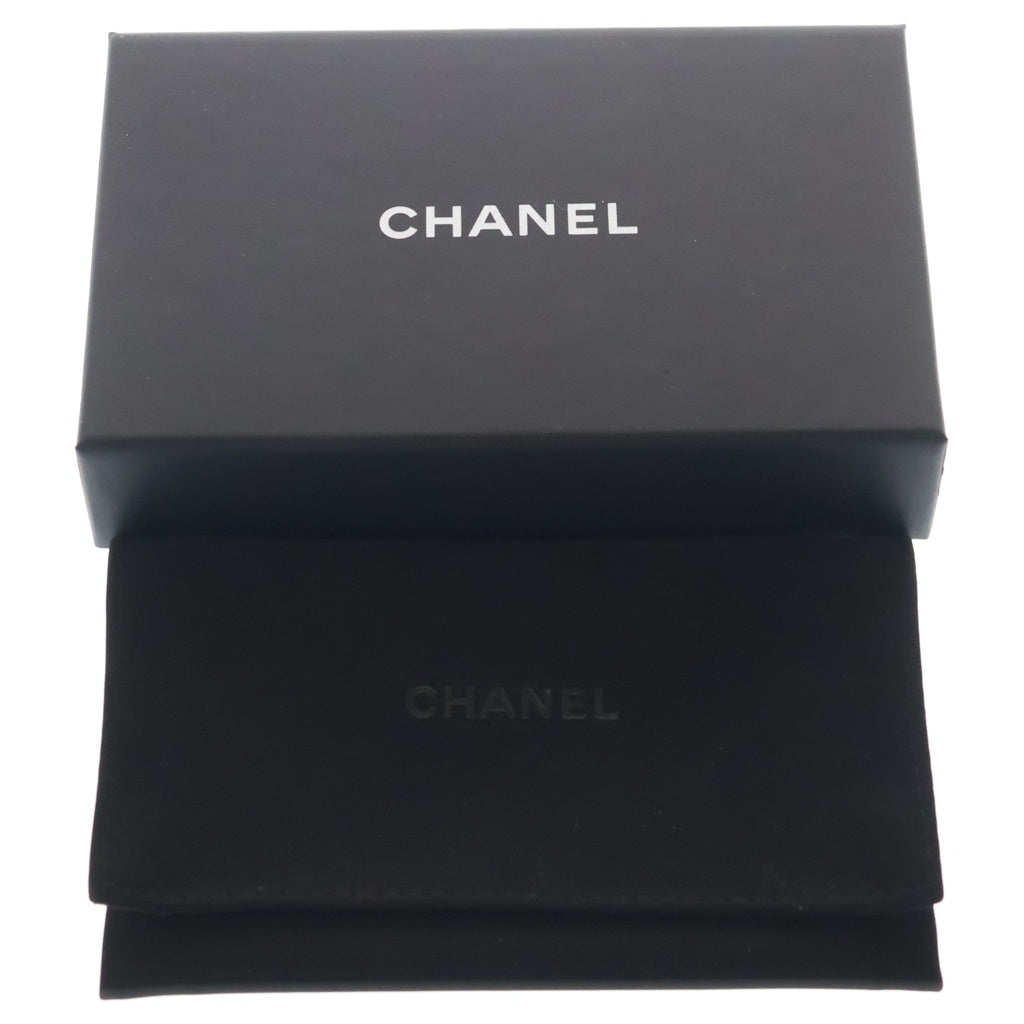 CHANEL(シャネル) マトラッセ クラシック ココマーク キャビアスキン カードケース カードホルダー パスケース 名刺入れ AP0213 ブラック レディース