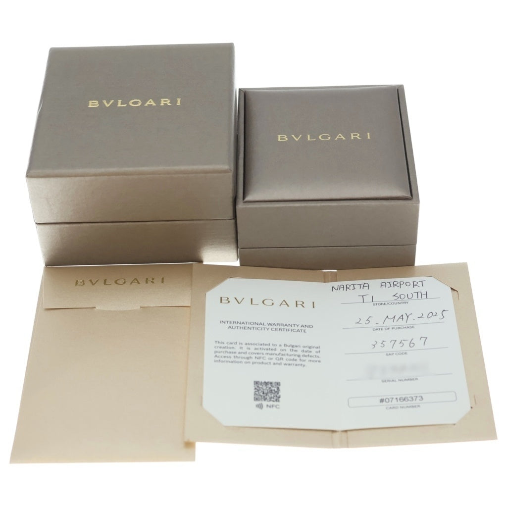 BVLGARI(ブルガリ) B.zero1 ビーゼロワン ロック ピアス K18PG ピンクゴールド 357567 レディース