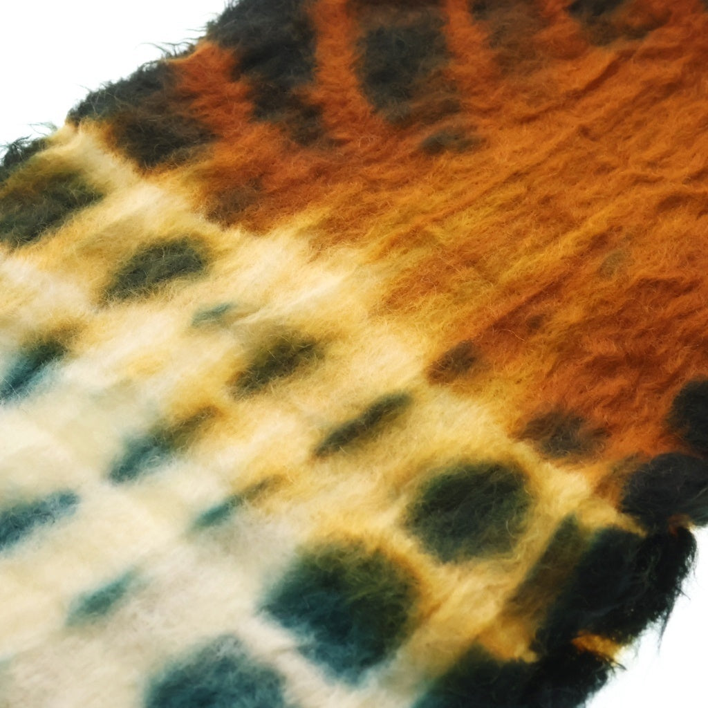 JIL SANDER(ジルサンダー) TIE-DYE タイダイ モヘア フリンジスカーフ ストール マルチカラー J40TE0008 J40041 レディース