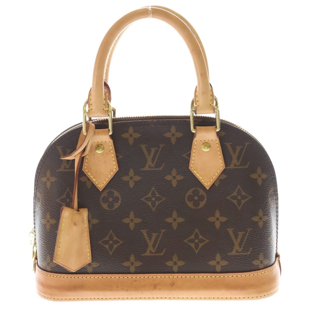 LOUIS VUITTON(ルイヴィトン) アルマBB モノグラム PVC レザー 2WAY ハンド ショルダーバッグ ブラウン M53152 レディース