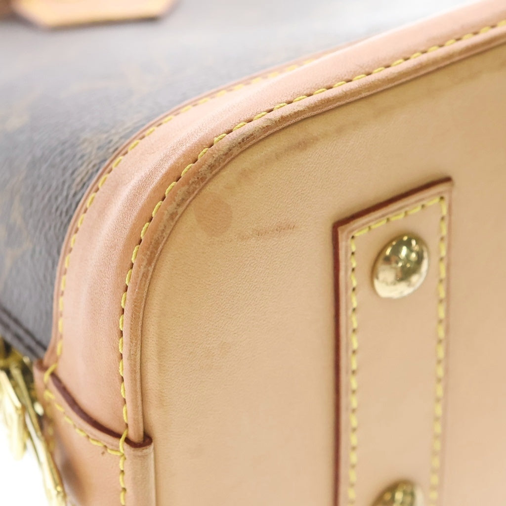 LOUIS VUITTON(ルイヴィトン) アルマBB モノグラム PVC レザー 2WAY ハンド ショルダーバッグ ブラウン M53152 レディース