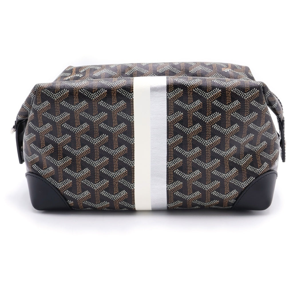 GOYARD(ゴヤール) ボウリング25 トイレタリーバッグ ポーチ コーティングキャンバス ブラック
