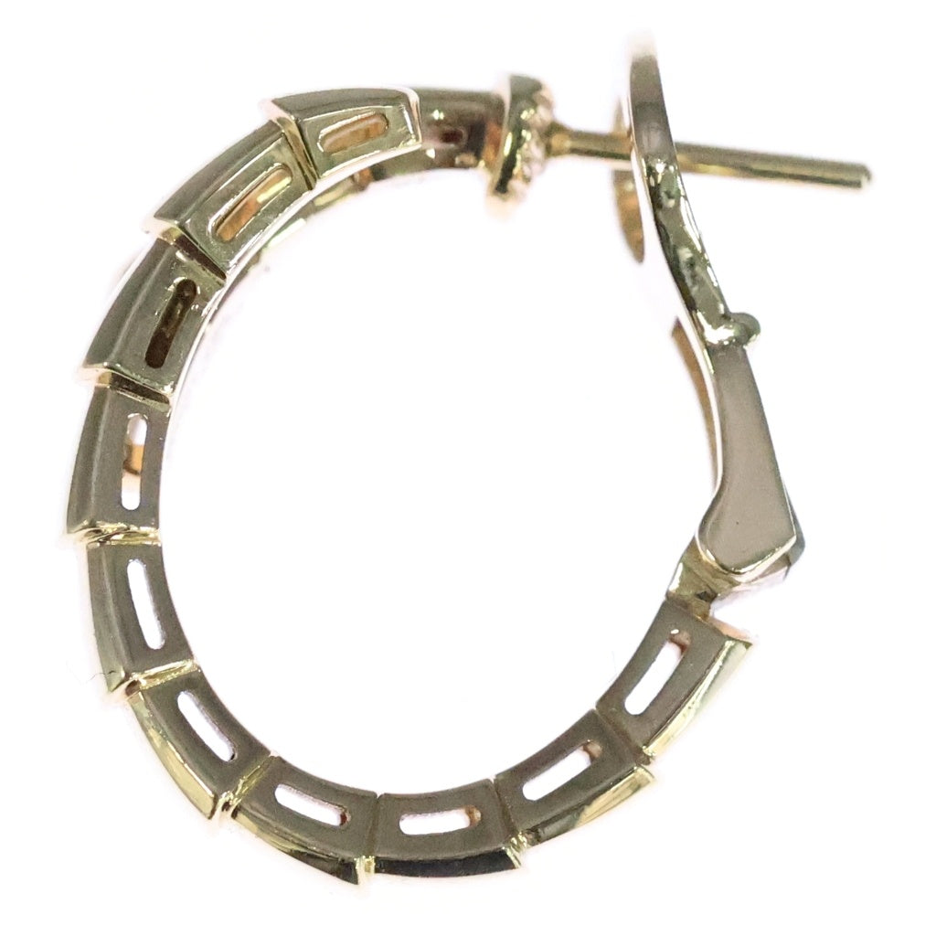 BVLGARI(ブルガリ) セルペンティ ヴァイパー Au750 K18YG 片耳 ピアス イエローゴールド