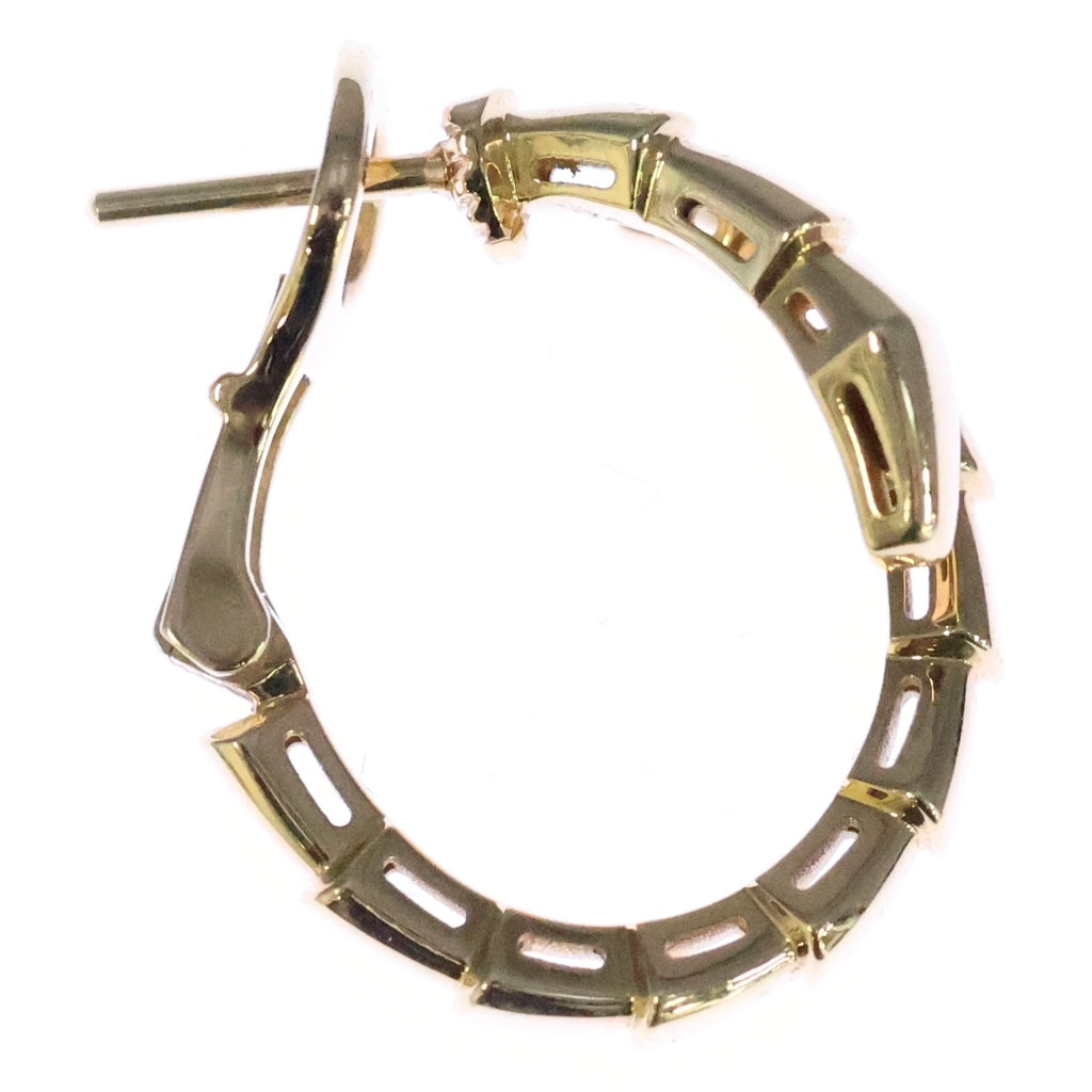 BVLGARI(ブルガリ) セルペンティ ヴァイパー Au750 K18YG 片耳 ピアス イエローゴールド