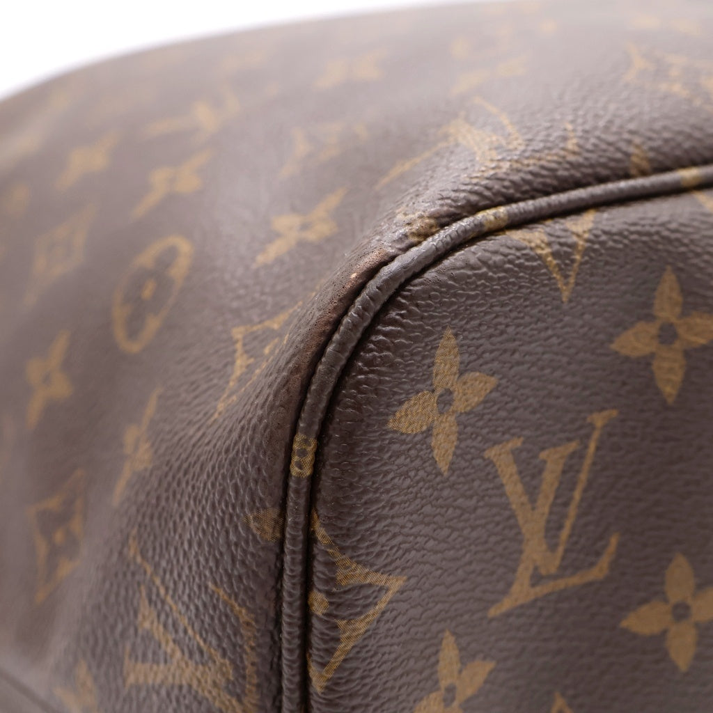 LOUIS VUITTON(ルイヴィトン) モノグラム ネヴァーフルMM PVC レザー トートバッグ ハンドバッグ ブラウン M40156 レディース