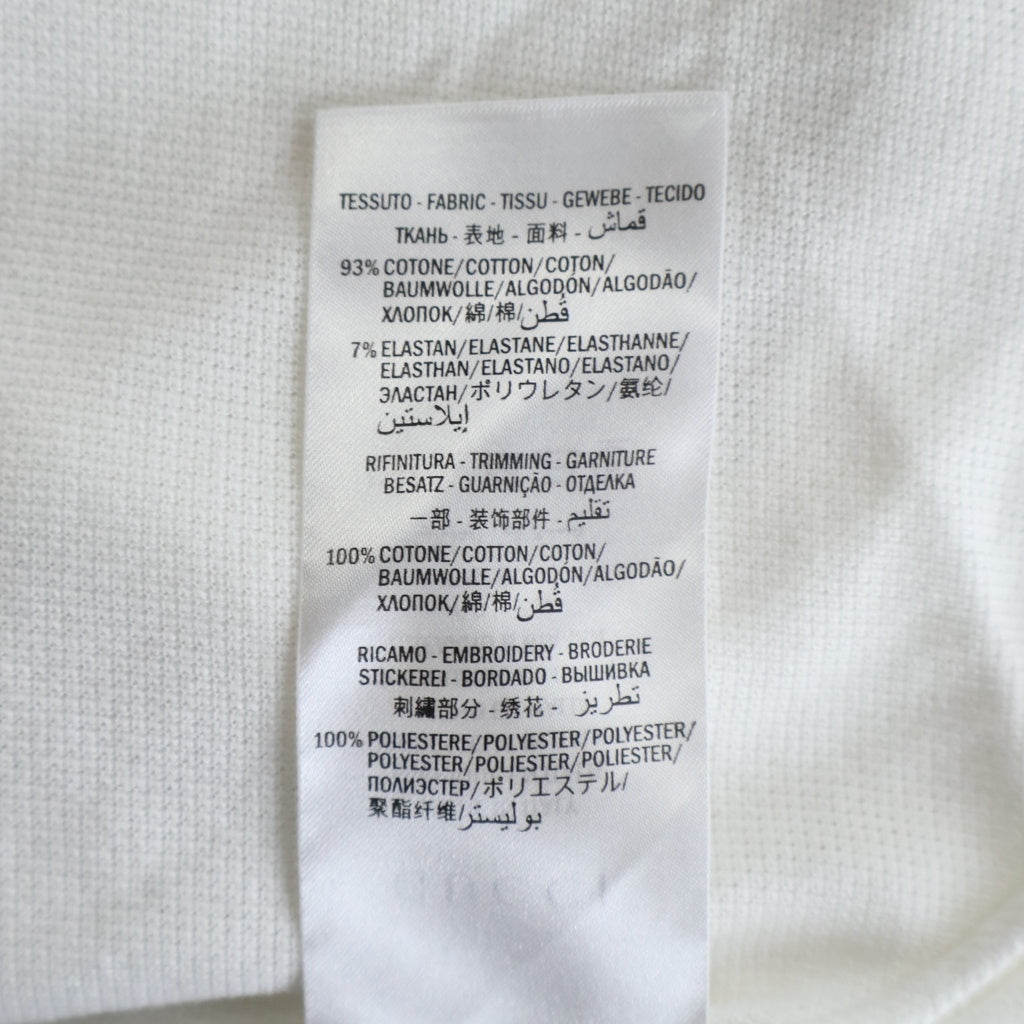 GUCCI(グッチ) 刺繍ポロシャツ ホワイト コットン #XS 523059 レディース