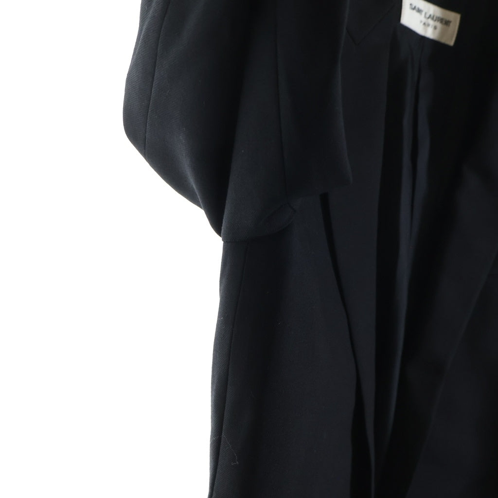 SAINT LAURENT PARIS(サンローランパリ) ウール テーラードジャケット #F34 ブラック 368992 レディース