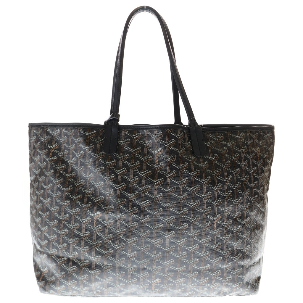 GOYARD(ゴヤール) サンルイPM トートバッグ ハンドバッグ ブラック レザー レディース