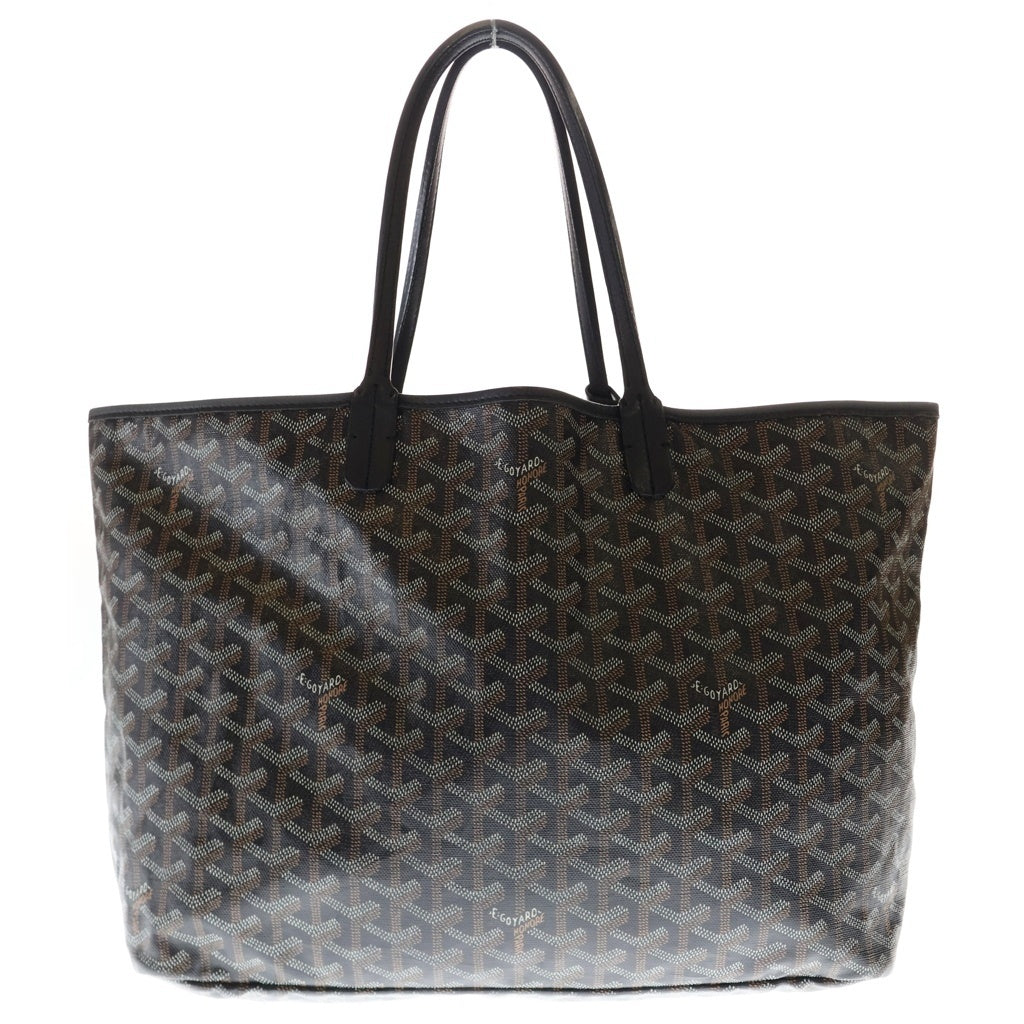 GOYARD(ゴヤール) サンルイPM トートバッグ ハンドバッグ ブラック レザー レディース