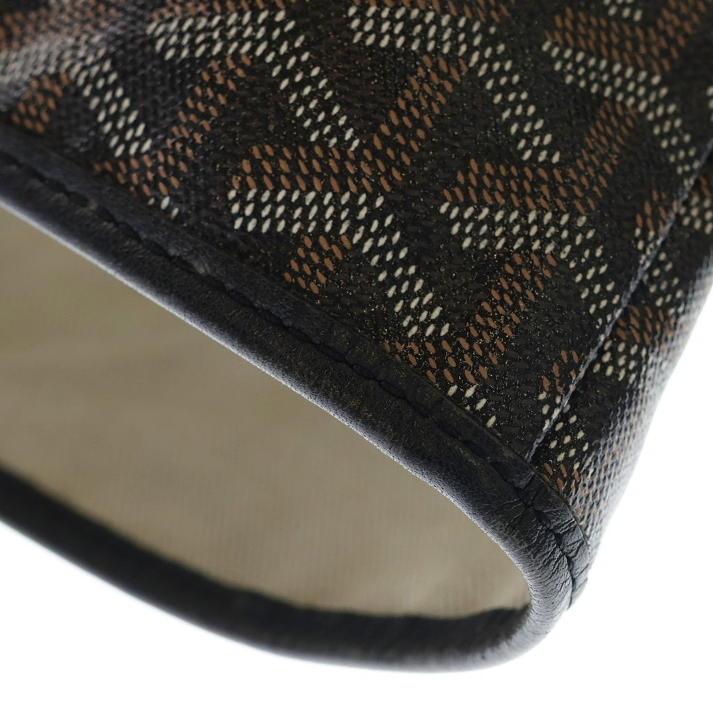 GOYARD(ゴヤール) サンルイPM トートバッグ ハンドバッグ ブラック レザー レディース