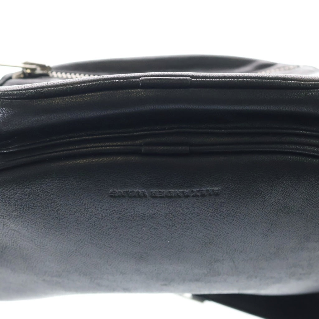 ALEXANDER WANG(アレキサンダーワン) Attica Soft Fanny Pack ファニーパック ショルダーバッグ レザー ブラック レディース