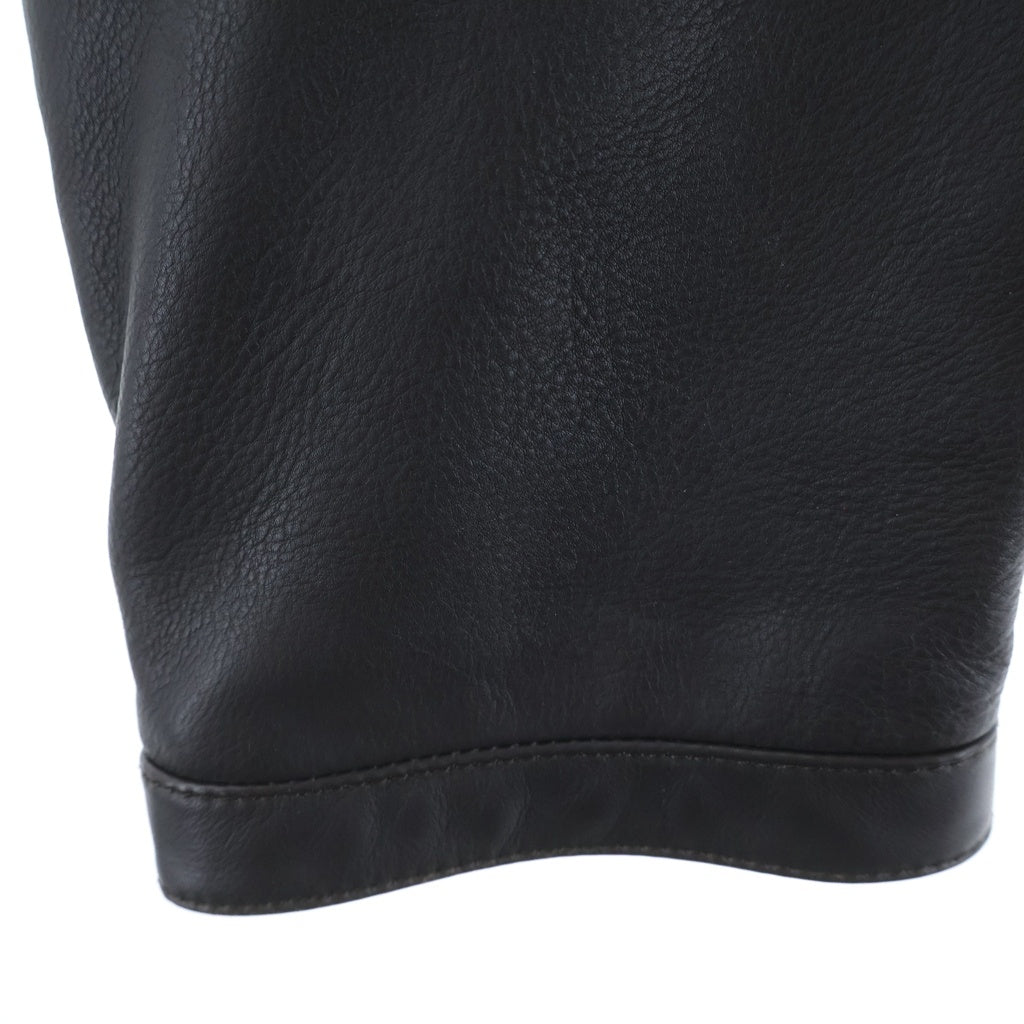 LOUIS VUITTON(ルイヴィトン) ダブルライダースレザージャケット ダークブラウン RM141Q H5IL08KLU