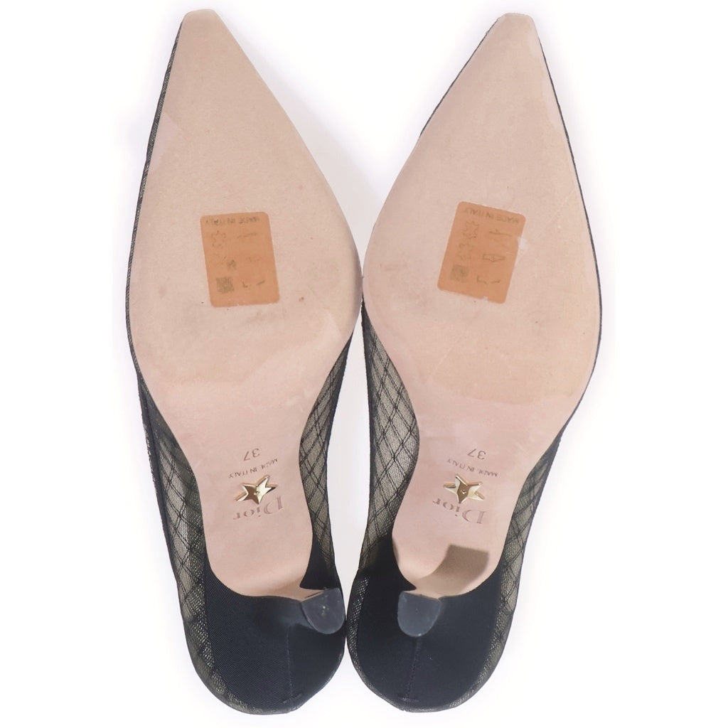 Christian Dior(クリスチャンディオール) J´Adior スリングバックパンプス Millefiori エンブロイダリー メッシュ kdv367din_S900 レディース