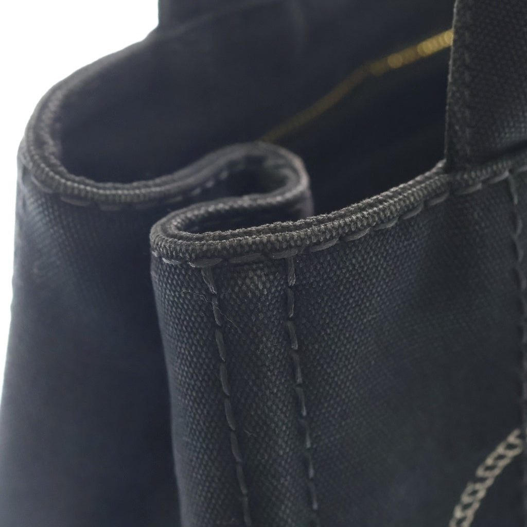 PRADA(プラダ) カナパ トートバック ハンドバック キャンバス ブラック 1BG439 レディース