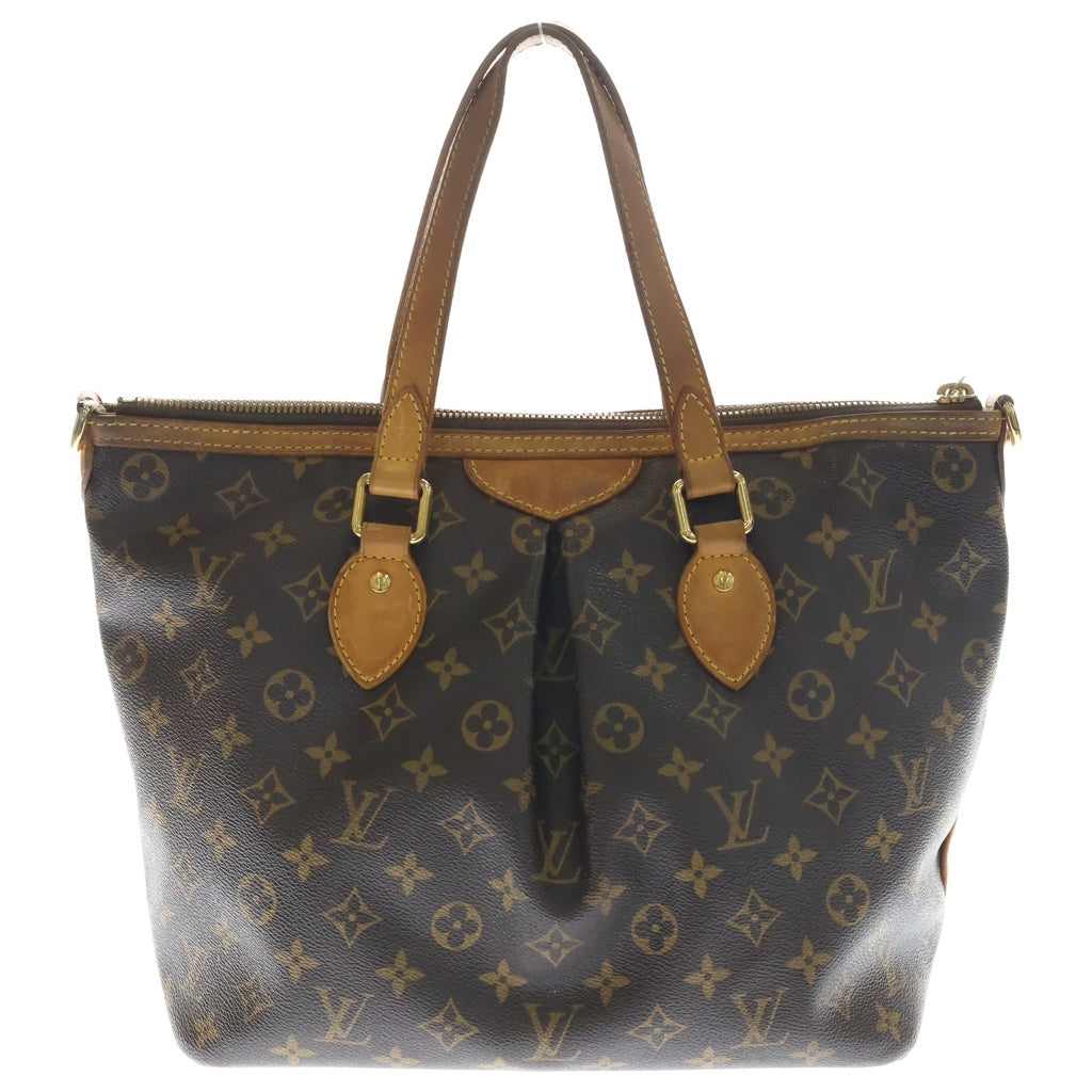 LOUIS VUITTON(ルイヴィトン) パレルモPM ハンドバック 2way ショルダーバックモノグラム PVC レザー ブラウン M40145 レディース