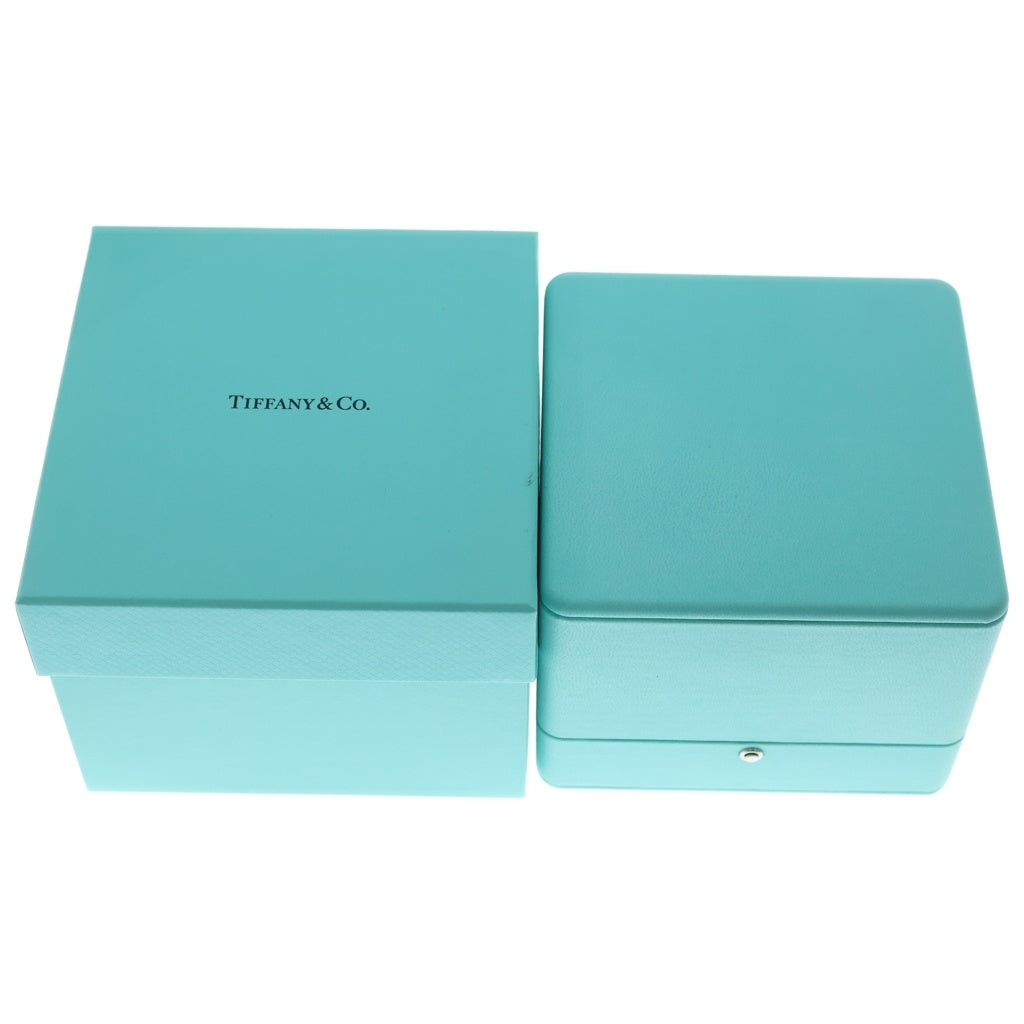TIFFANY & Co.(ティファニー) Tワイヤー Au750 K18YG ブレスレット バングル ホワイトシェル イエローゴールド レディース