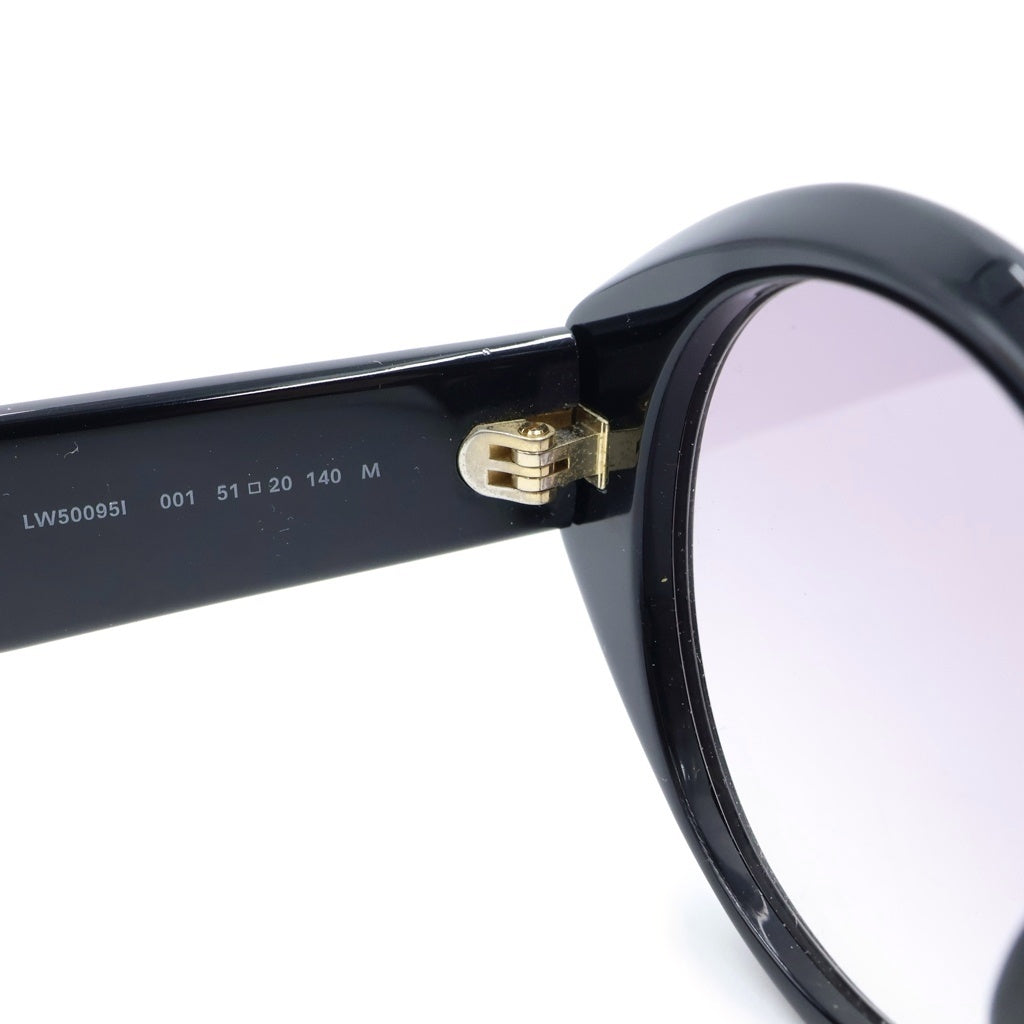 LOEWE(ロエベ) アナグラムサングラス ブラック プラスチック LW500951 001 51□20 140 レディース