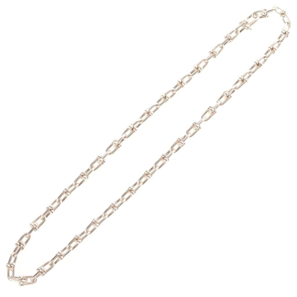 TIFFANY & Co.(ティファニー) ハードウェア スモール チェーンネックレス Sv925 シルバー レディース