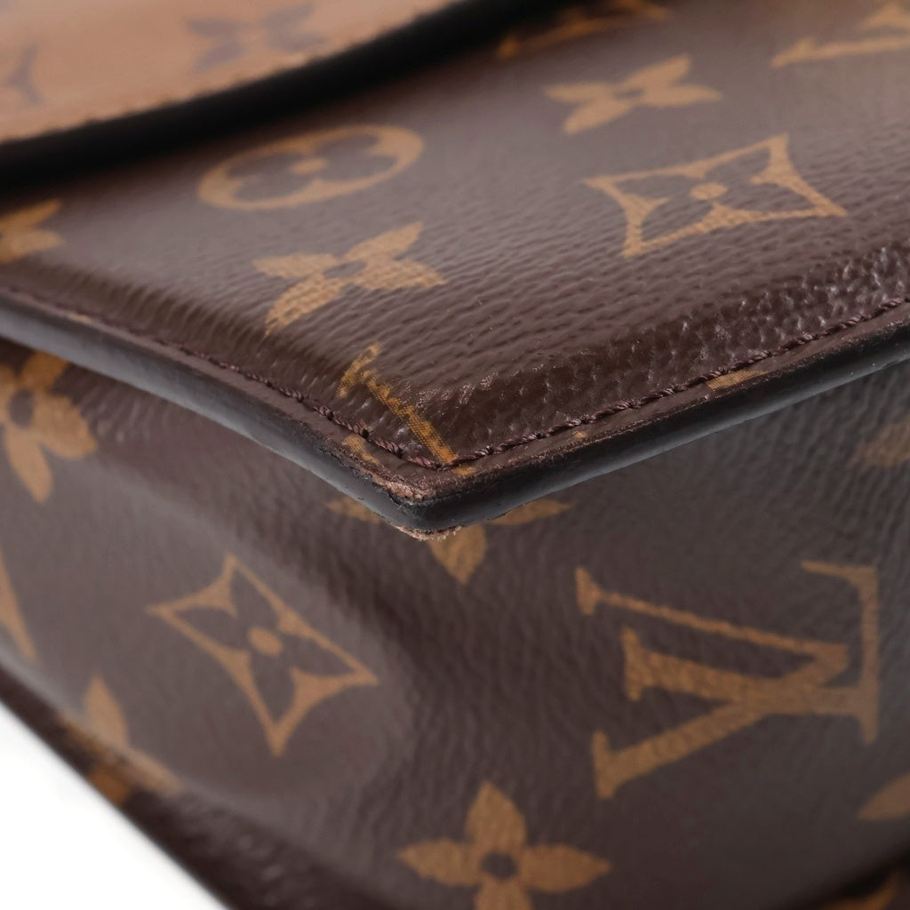 LOUIS VUITTON(ルイヴィトン) モノグラム・リバース ティルシット ブラウン ハンドバッグ ショルダーバッグ 2WAY M46548 レディース