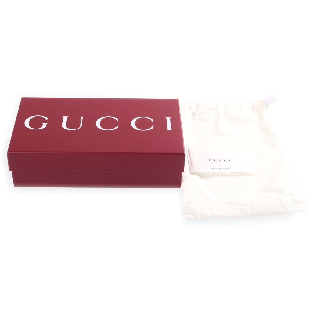 GUCCI(グッチ) GGマーモント 二つ折り長財布 ロングウォレット ブラック レザー 443436 レディース