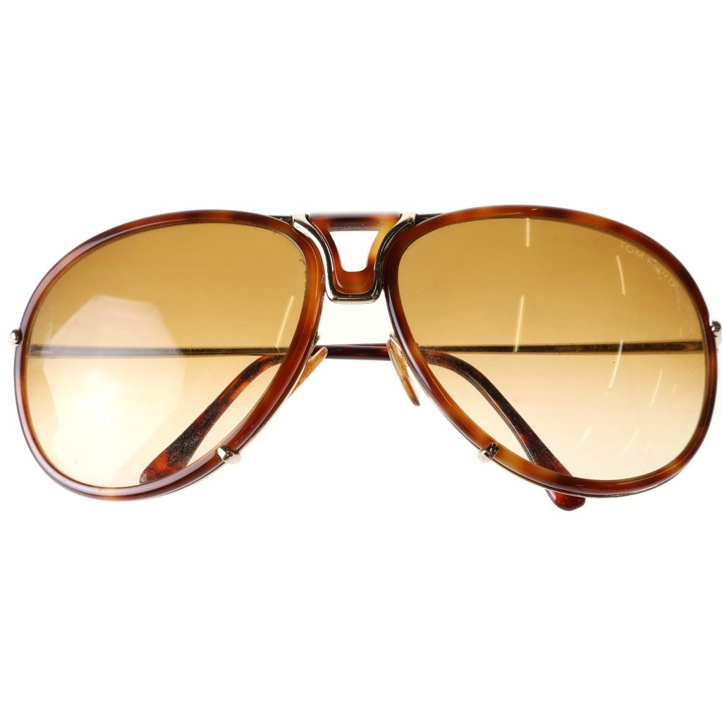 TOM FORD(トムフォード) Hawkings ホーキングス ティアドロップ ウェリントン サングラス アイウェア 63□16-130 ブラウン TF1 288 レディース