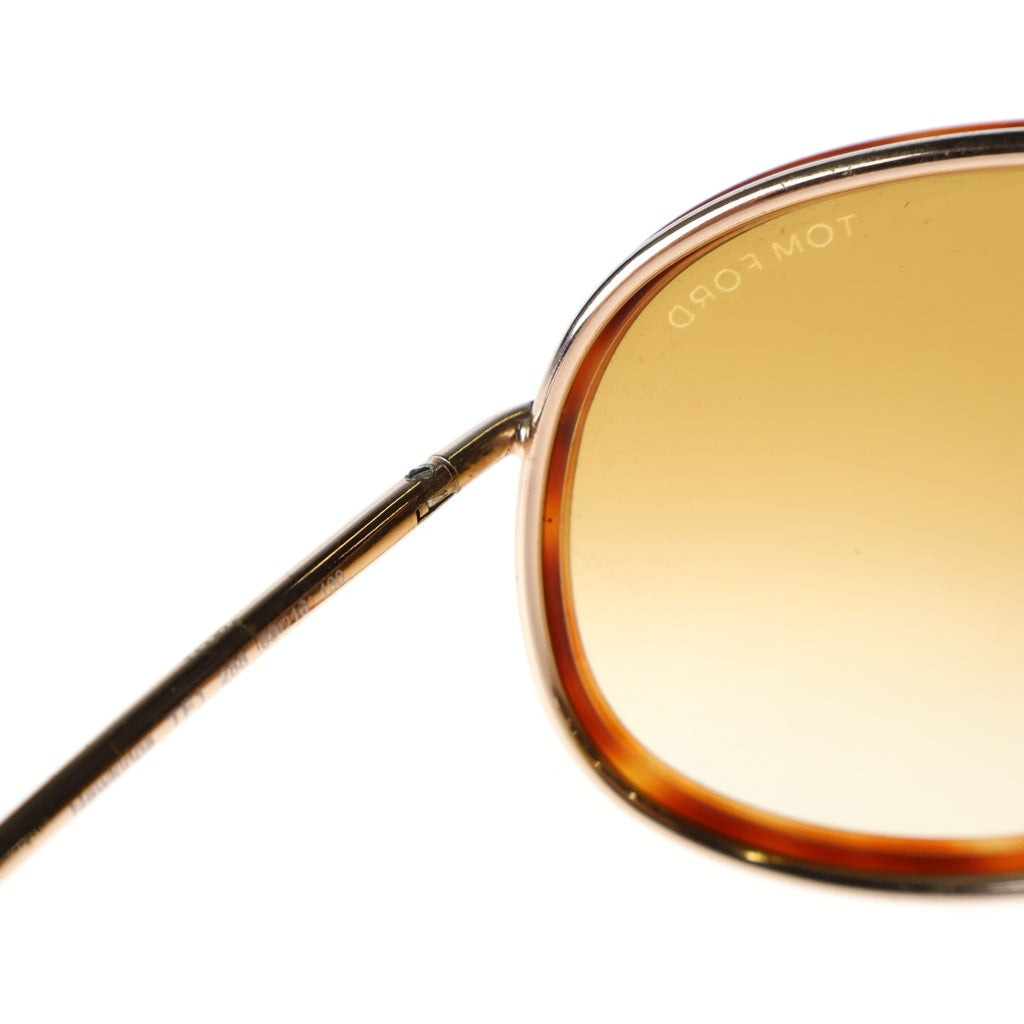 TOM FORD(トムフォード) Hawkings ホーキングス ティアドロップ ウェリントン サングラス アイウェア 63□16-130 ブラウン TF1 288 レディース